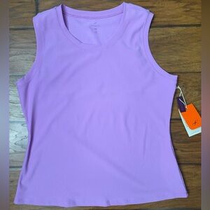 Sleeveless Lavender Ribbed Tank Top by Freely Sz 1X